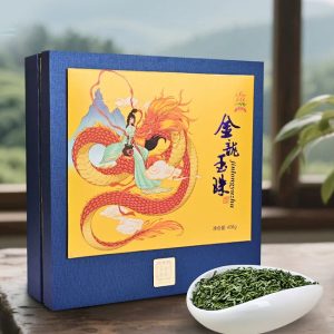 Golden Dragon Jade Pearl Lu‘an Guapian Tea 400g  - High Mountain Chinese Slimming Health Green Tea